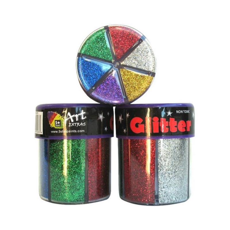 Standard - 6 in 1 Glitter Shaker