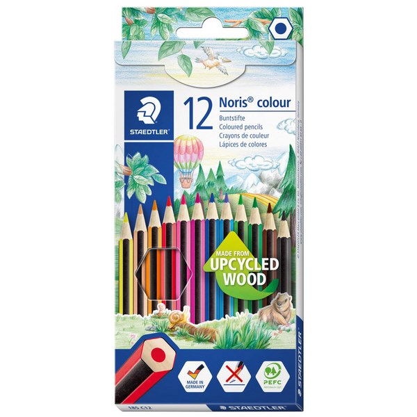 Staedtler Noris Colour Pencils - 12's Full Size