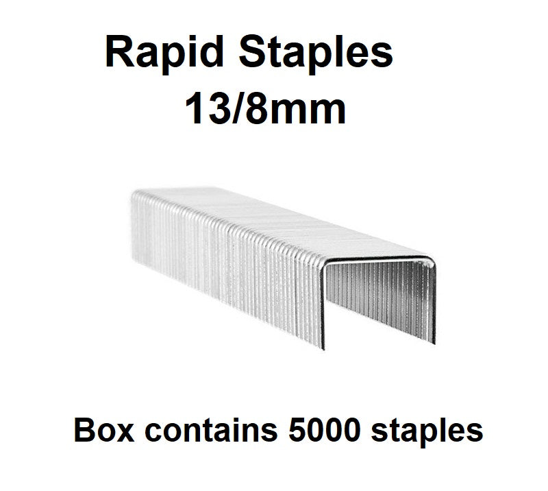 Rapid Staples - 13/8mm - Box of 5000