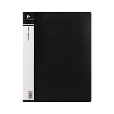 Black - A4 Clearfile 60 Page