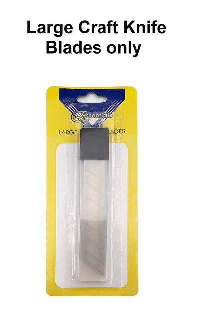 Craft Knife Blades Only - Large 12pcs