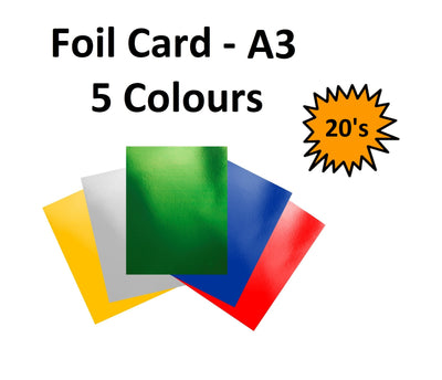 Foil Card - A3 - 20 Sheets