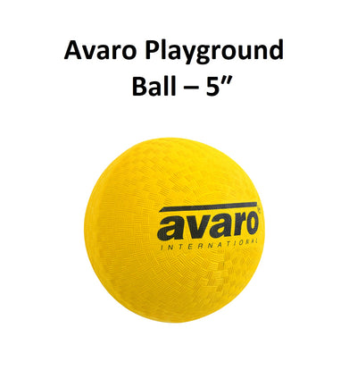 Rubber Playground Balls - 5 Inch