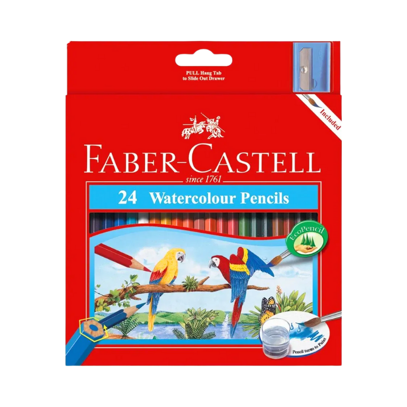 Faber Castell Classic Watercolour Pencils - 36's Full Size