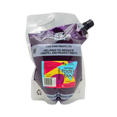 Violet 1.5L - Star Tempera Paint Pouch
