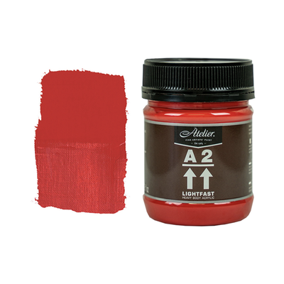 Cadmium Red Medium 250ml - Chroma A2 Acrylic Paint