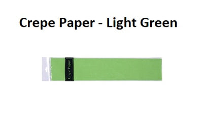 Crepe Paper - Light Green