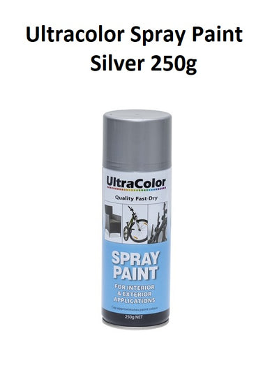 Silver - Ultracolor Spray Paint 250g