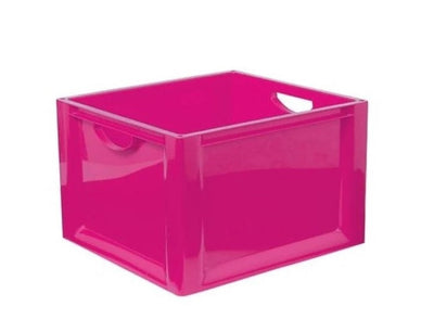 Pink Storage Cube Crate