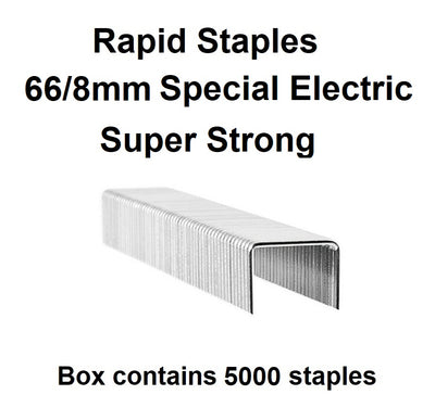 Staples - 66/8mm - Box of 5000