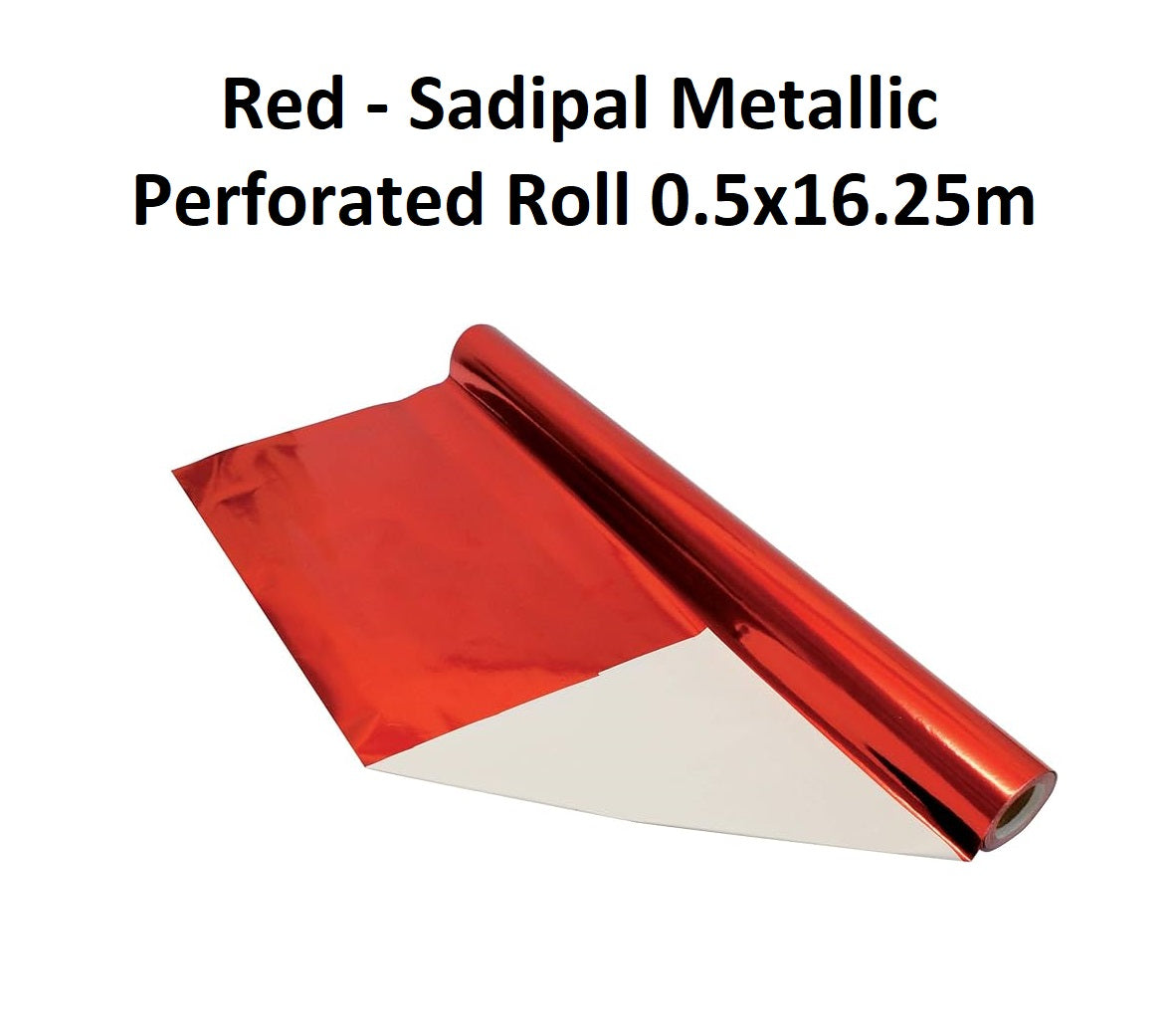 Red - Foil Paper Roll