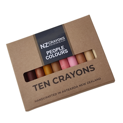 People Crayons - Assorted - Box 10