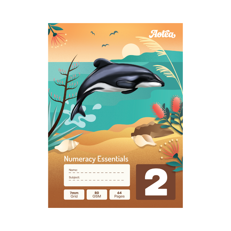 Aotea Numeracy Essentials Book 2 (7mm Quad)
