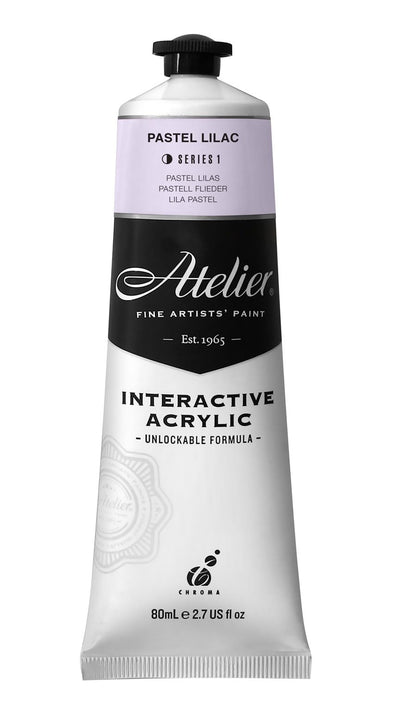 Pastel Lilac 80ml - Atelier Acrylic Paint S1