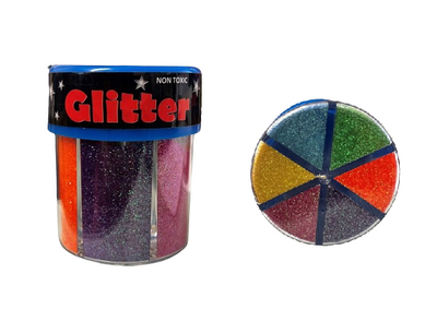 Rainbow Glitter Shaker