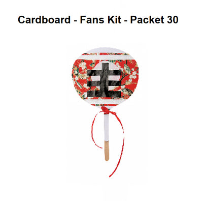Cardboard - Fans Kit - Packet 30