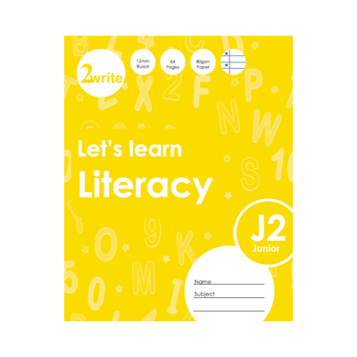 Junior - Let's Learn Literacy J2 - 12mm Lined