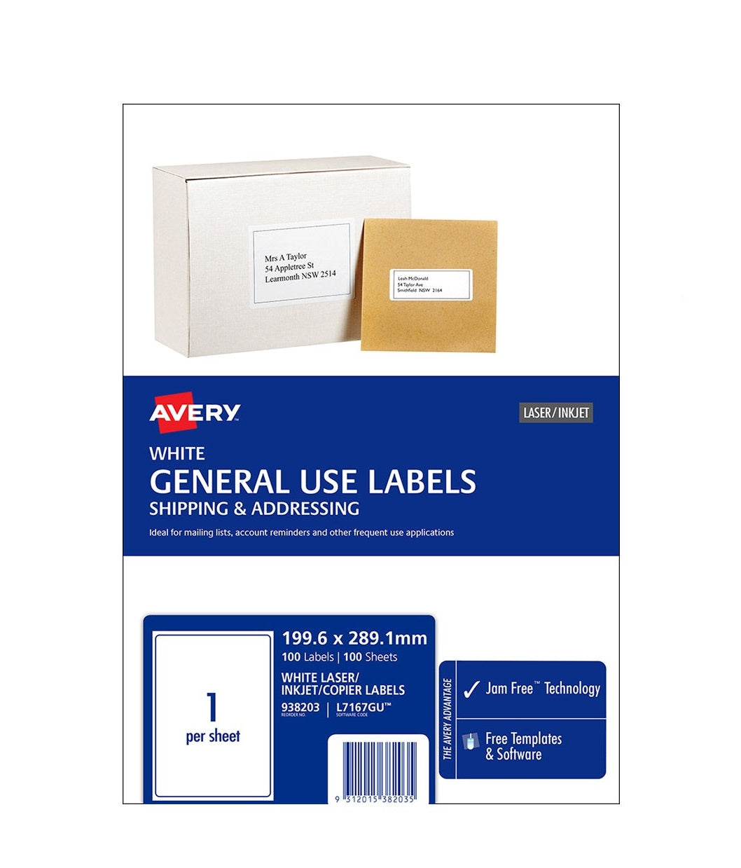 Copier Labels