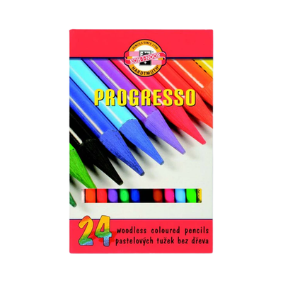 Woodless Graphite Colour Pencils - 24's