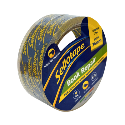 Sellotape Book Repair Tape - 36mm x 25m