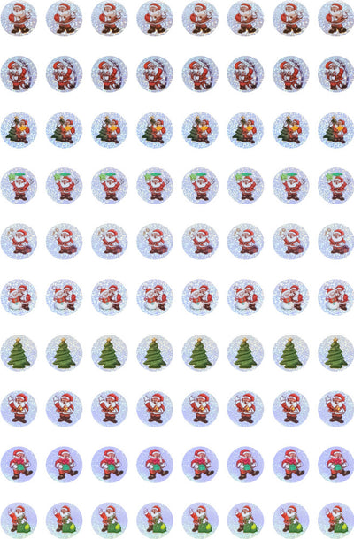 Glitter Christmas - Dynamic Glitz Merit Stickers (Pack of 800)
