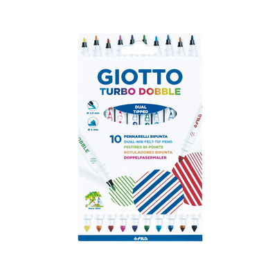 Giotto Double Ended Felts - 10's