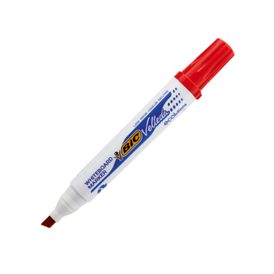 Red - Chisel Tip Bic Velleda Whiteboard Marker