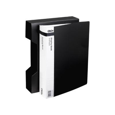 Black - A4 Clearfile 80 Page - With Case
