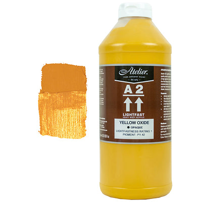 Yellow Oxide 1L - Chroma A2 Acrylic Paint