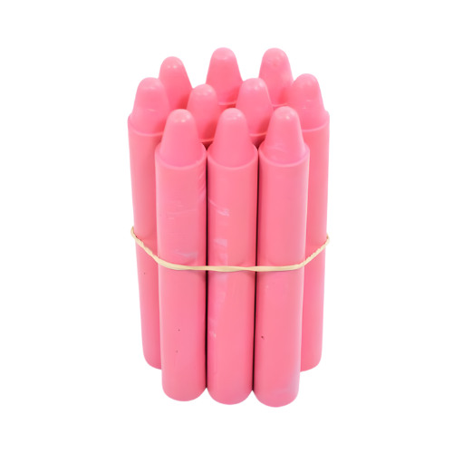 Pink Hard Wax Crayon