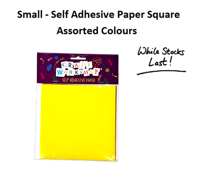 Self Adhesive Paper Squares - Small