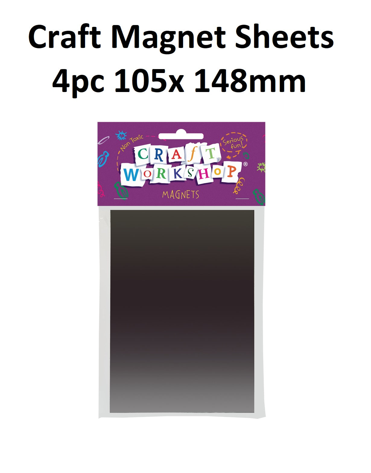 Self Adhesive Magnet Sheets (Pack of 4)