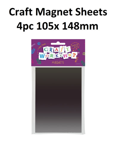 Self Adhesive Magnet Sheets (Pack of 4)