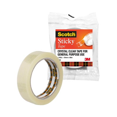 General Purpose Tape 24mm x 66m - single