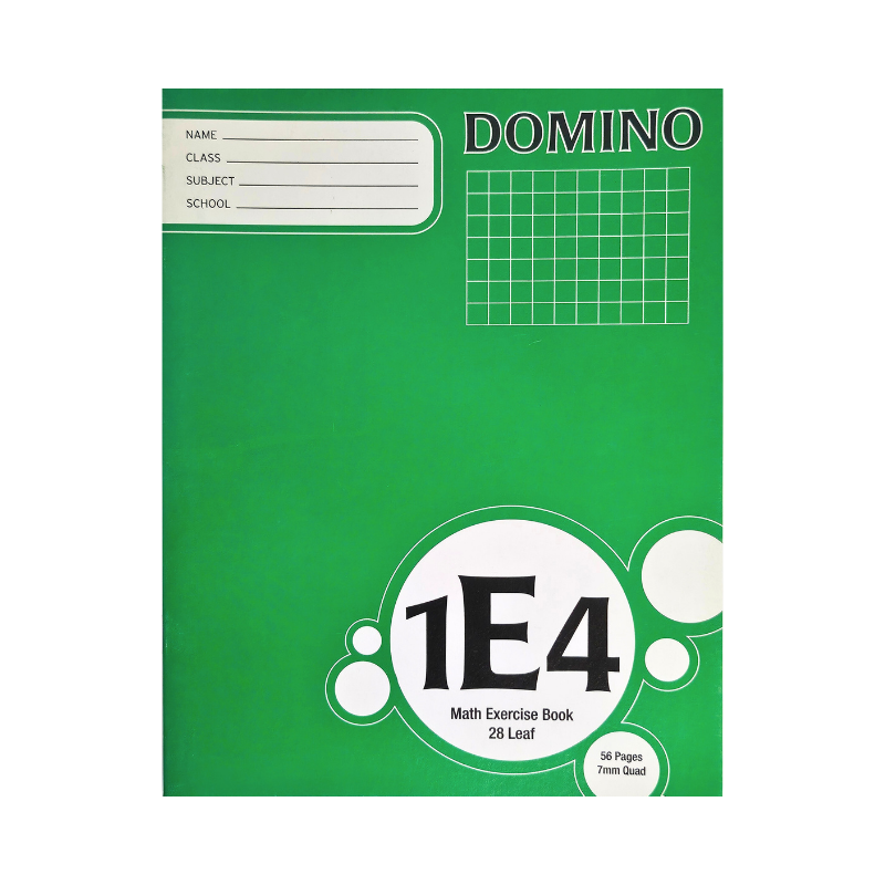 1E4 - Exercise Book - 7mm Quad