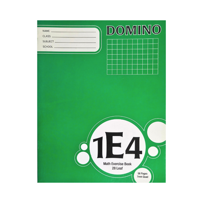1E4 - Exercise Book - 7mm Quad