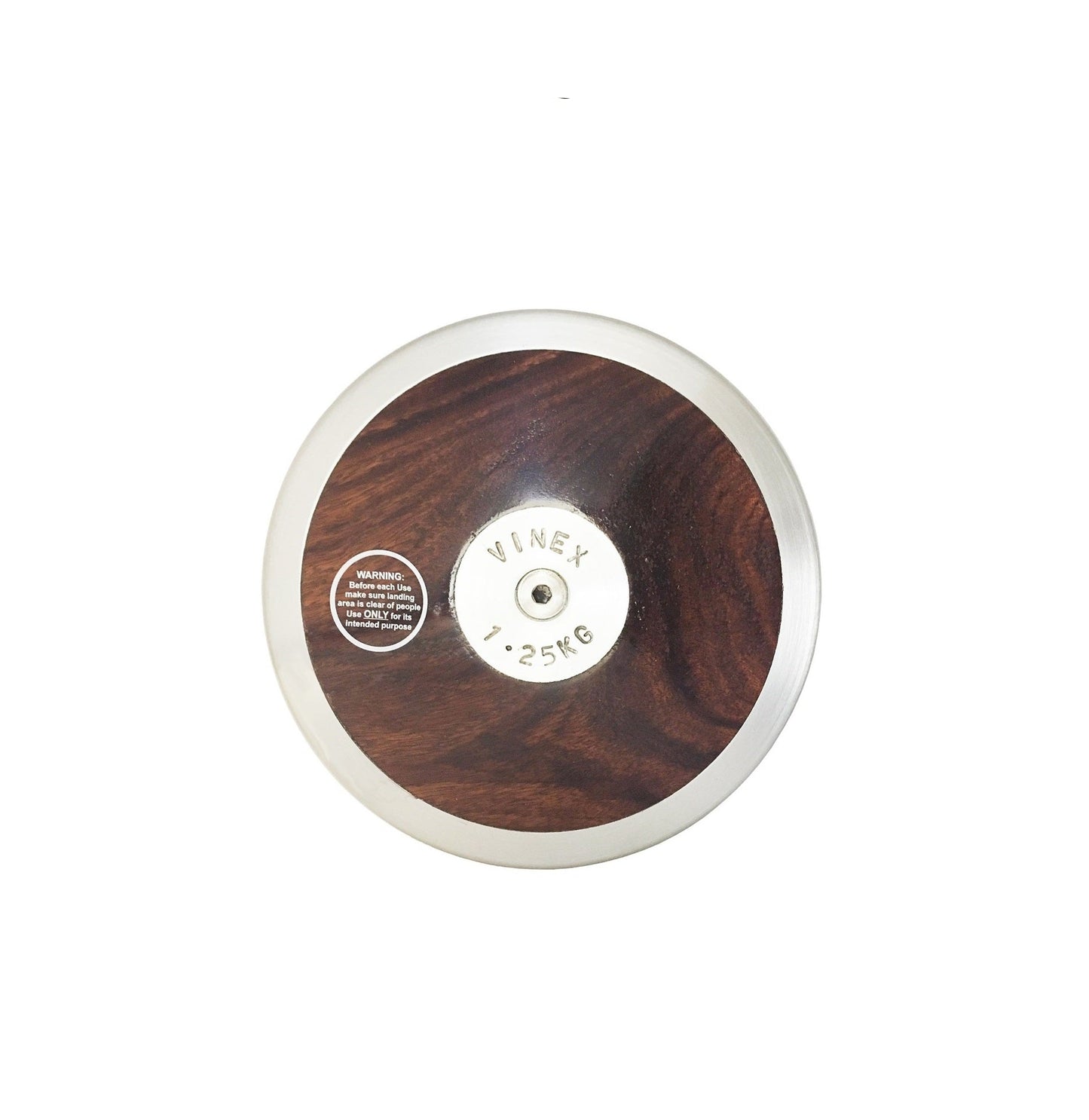 Wooden Discus Steel Rim