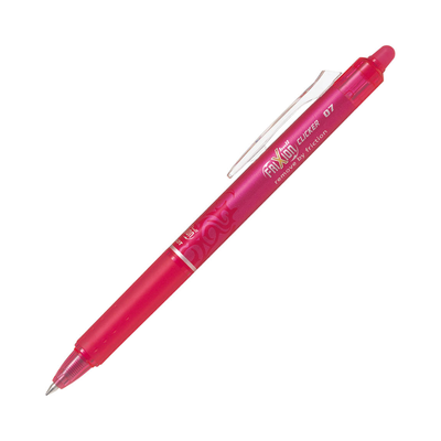 Pink - Frixion Erasable Click Ball Pen