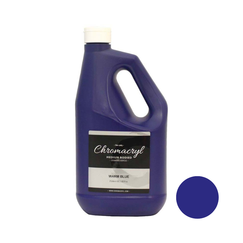 Warm Blue 2L - Chromacryl Acrylic Paint
