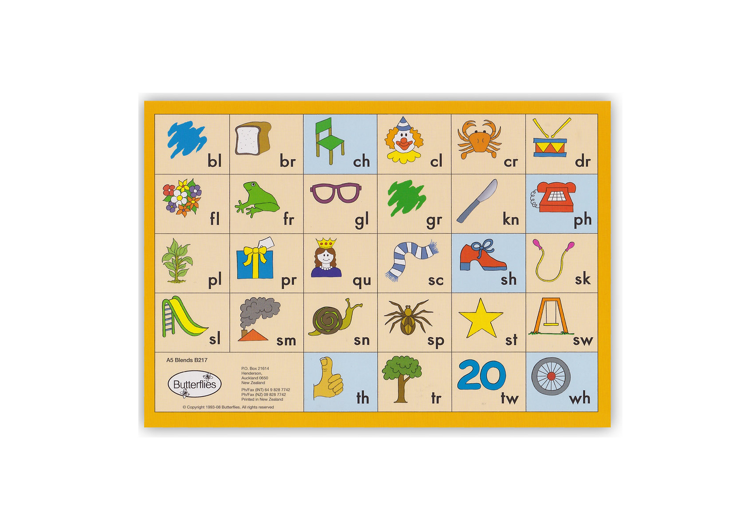 A5 Blends Cards