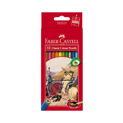 Faber Castell Classic Colour Pencils - 12's