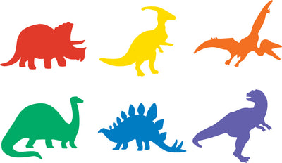 Dinosaur - 6 Piece Stencils (240 x 240mm)