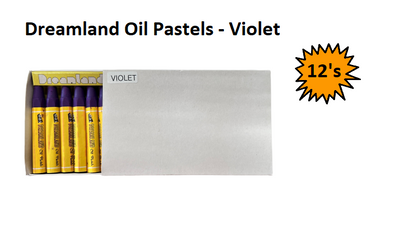 Dreamland Oil Pastels - Large 12's - Violet