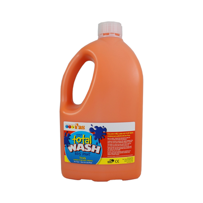 Orange 2L - Total Wash Kids Paint