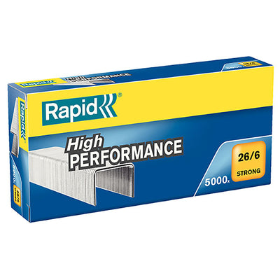 Rapid Strong Staples - 26/6mm - Box of 5000