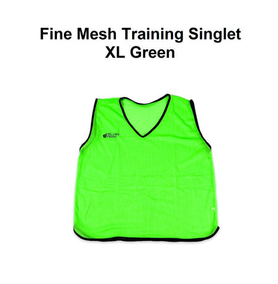 Fine Mesh Training Singlet - XL Green