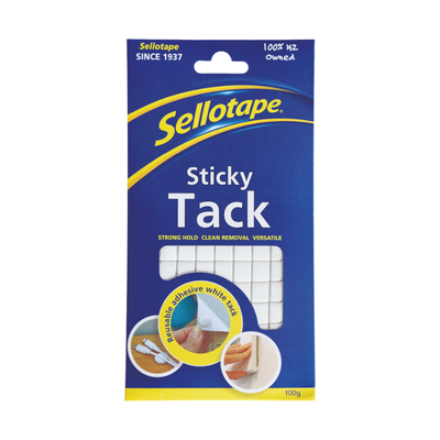 Sellotape Sticky Tack Pre-Cut Squares