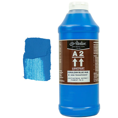 Cerulean Blue 1L - Chroma A2 Acrylic Paint