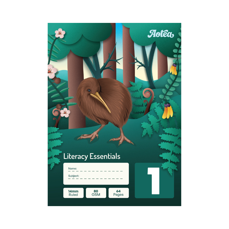 Aotea Literacy Essentials Book 1 (14mm Ruled)