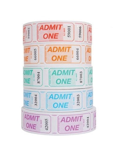 Admit One Tickets